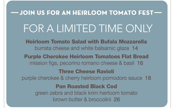 Heirloom Tomato Fest Starts Today