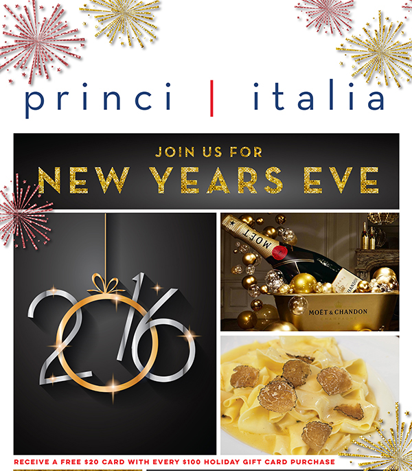 Join us for New Year's Eve
							 See image for full details