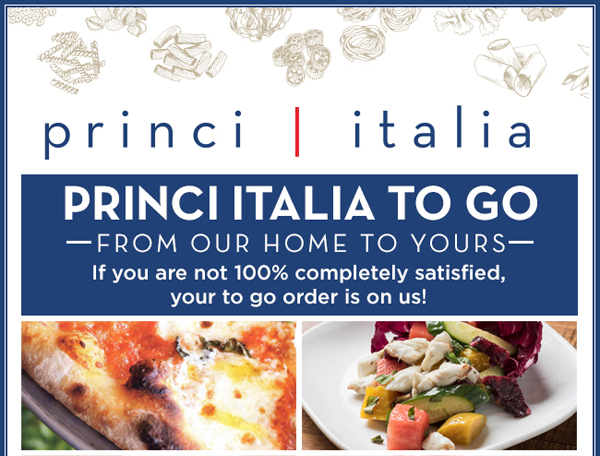 Check out our To Go Menu!
							 See image for full details