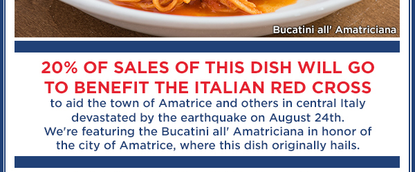 20% of sales will go to
							 benefit the Italian Red Cross
							 See image for full details