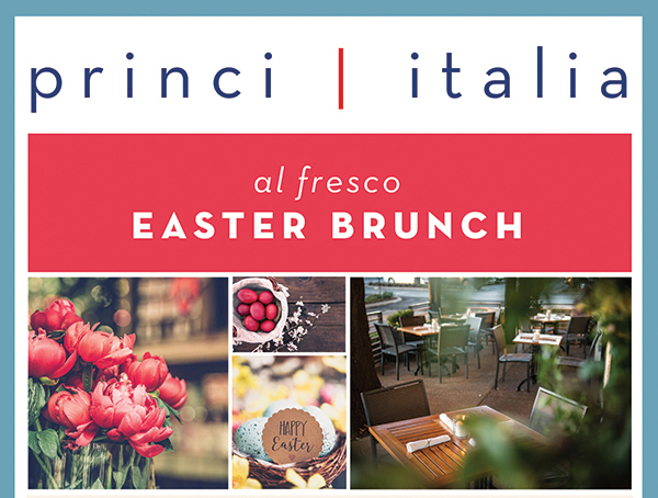 Al Fresco Easter Brunch
							 See image for full details