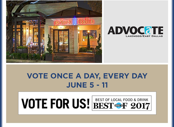 Vote For Us!
							 View Menu
							 See image for full details