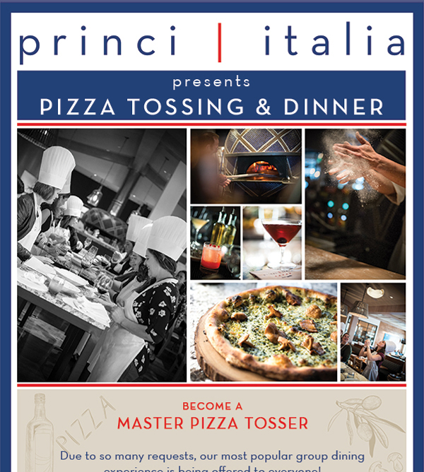 Princi Pizza Tossing
							 See image for full details