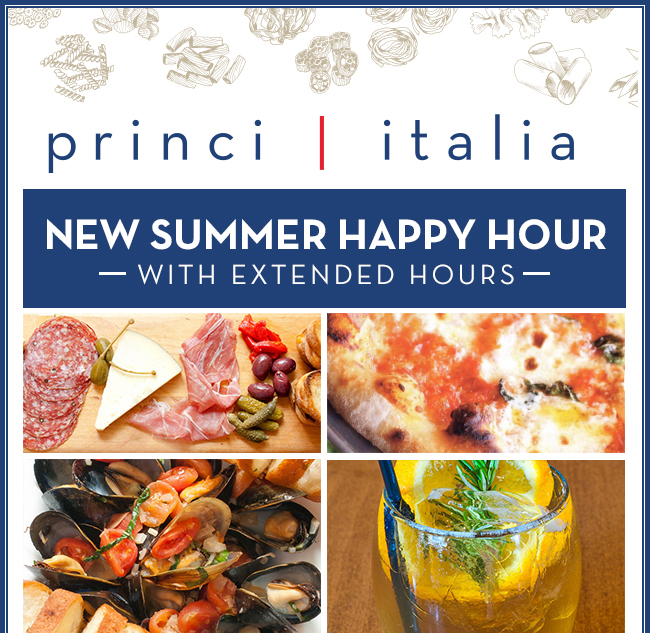 New Summer Happy Hour
							 See image for full details