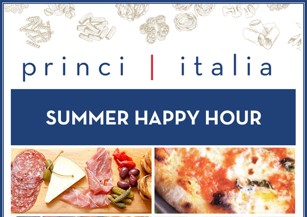 Summer Happy Hour
							 See image for full details