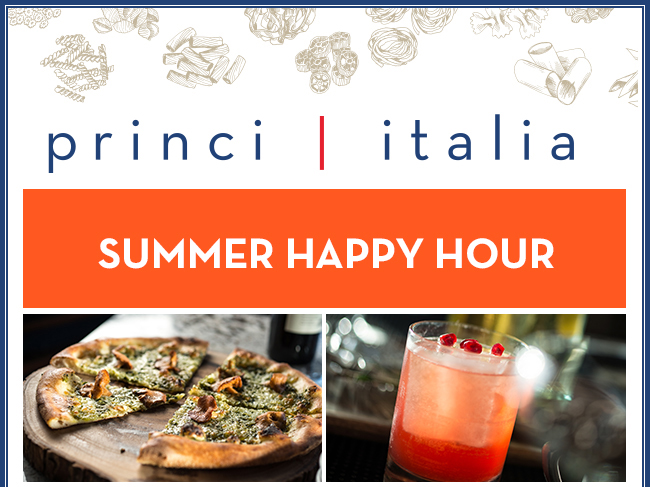 Summer Happy Hour
							 See image for full details