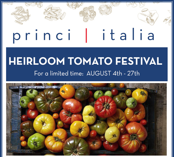 Heirloom Tomato Festival
							 See image for full details