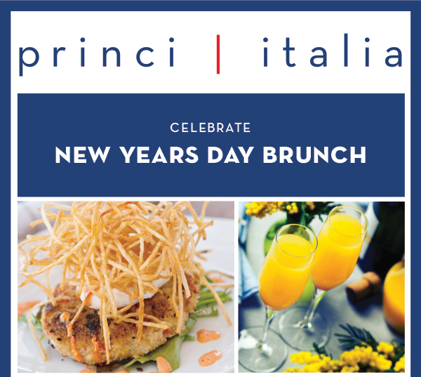 New Years Day Brunch
							 See image for full details