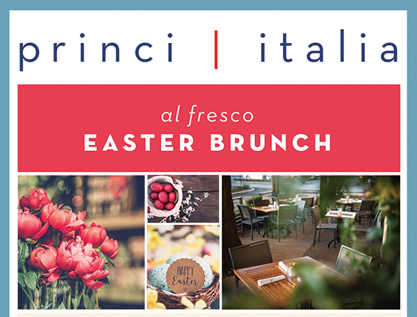 Al Fresco Easter Brunch
							 See image for full details