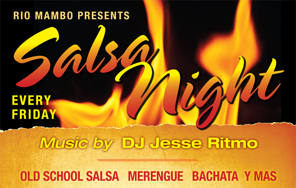 Salsa Night
							Every Friday
							 See image for full details