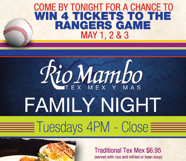 Join us for Family NightTuesdays 4pm - close