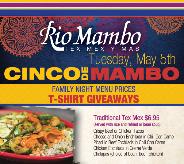 Cinco de Mayo
							 See image for details