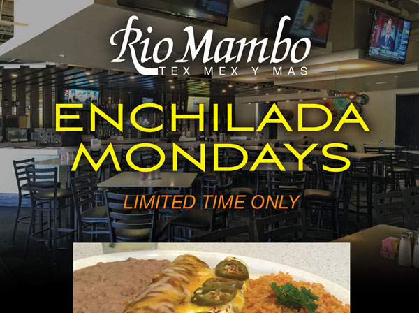 Enchilada Mondays
							 See image for details