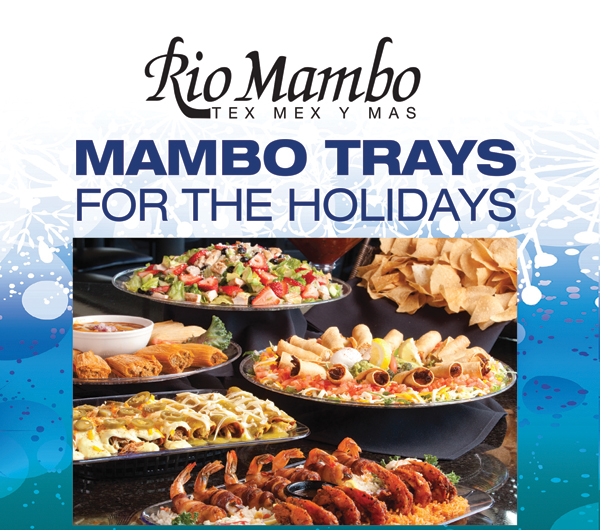 Mambo Trays for the Holidays
							 See image for details