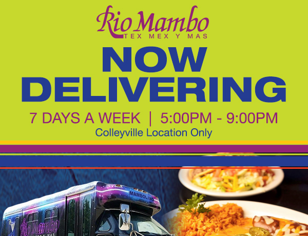 Now Delivering
							 See image for details