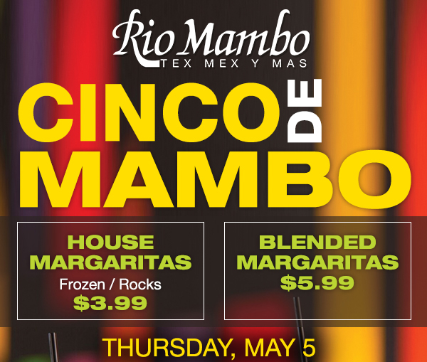 Cinco de Mambo
							 See image for details