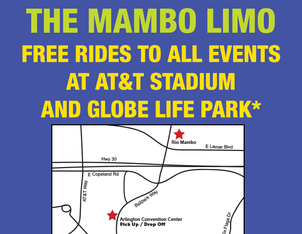 We not only provide distinctive food and service
							 now we even provide transportation!
							 See image for details