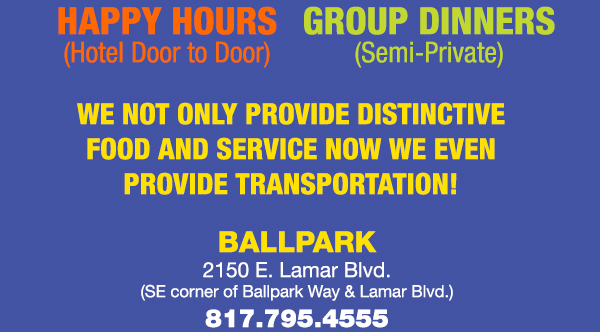We not only provide distinctive food and service
							 now we even provide transportation!
							 See image for details