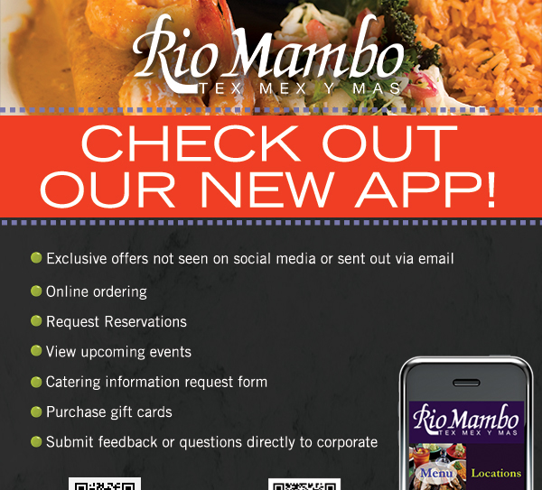 Check out our new App!
							 See image for details