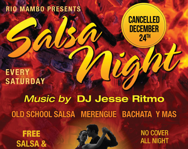 Salsa Night
							1st Anniversary Celebration
							See image for full details