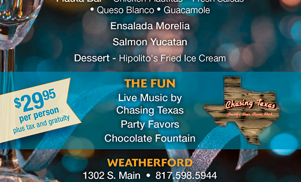 
							 Join us in ringing in the New Year Mambo Style
							 See image for details
