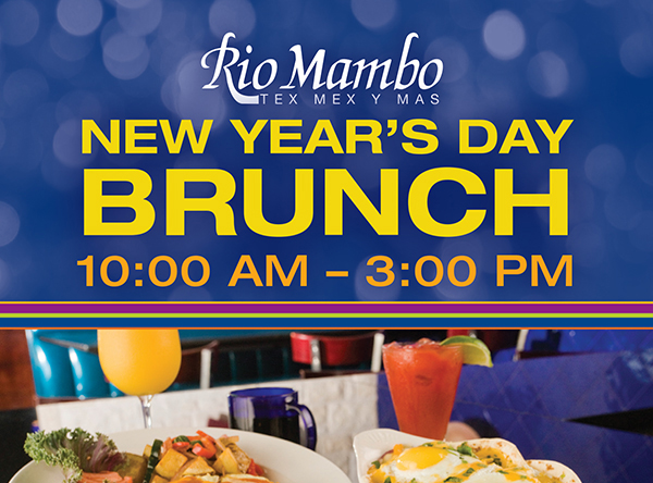 New Year's Day Brunch
							 See image for details