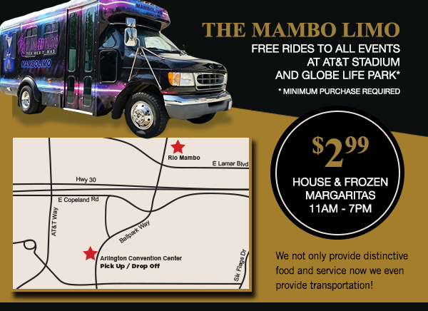 The Mambo Limo
							 See image for details