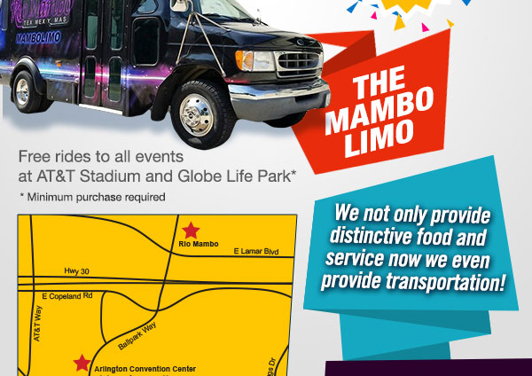 The Mambo Limo
							 See image for details