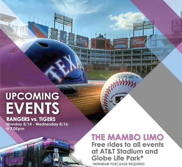 Upcoming Events
							 See image for details