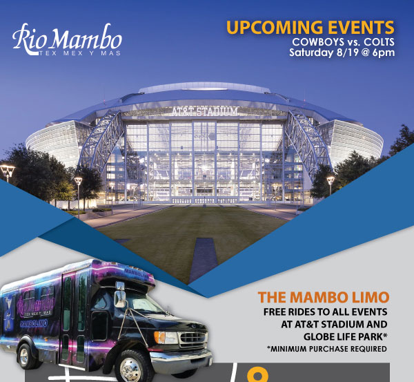 Upcoming Events
							 See image for details