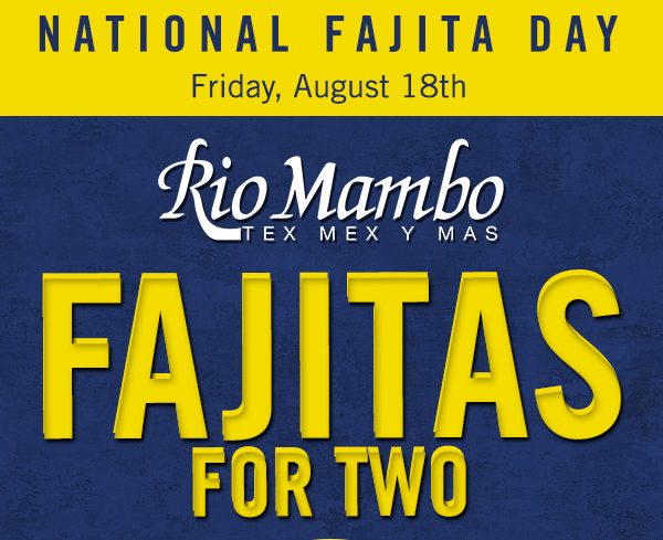 National Fajita Day
							 See image for details