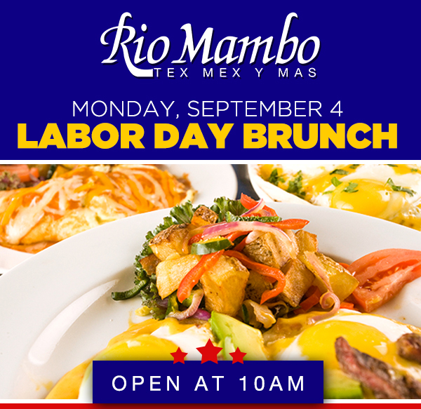 Labor Day Brunch
							 See image for details