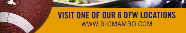Visit one of our 6 locations
								www.riomambo.com