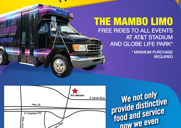 The Mambo Limo
							 See image for details