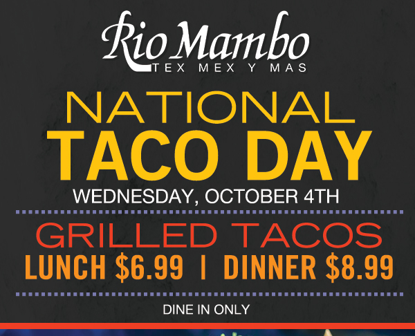 National Taco Day
							 See image for details