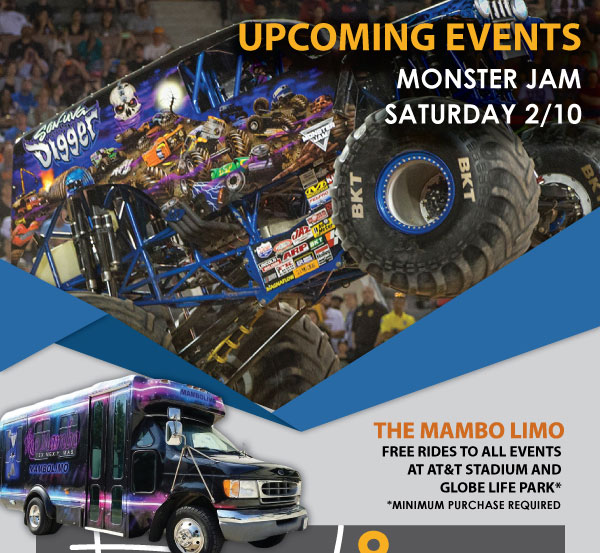 Upcoming Events
							 See image for details