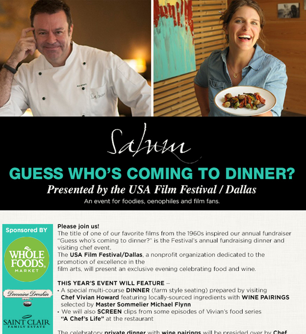 Guess who's coming to dinner?
							 See image for details