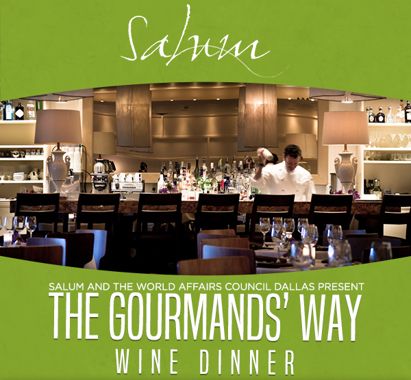 The Gourmand's Way Wine Dinner
							 See image for details