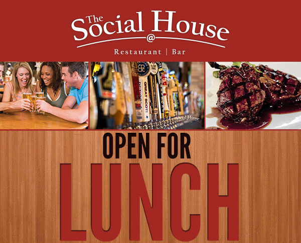 Open for Lunch
							See image for full details