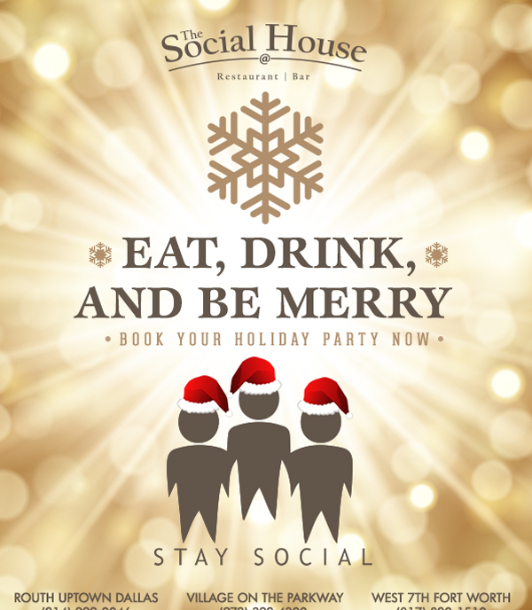 Eat, Drink and Be Merry
							 See image for full details