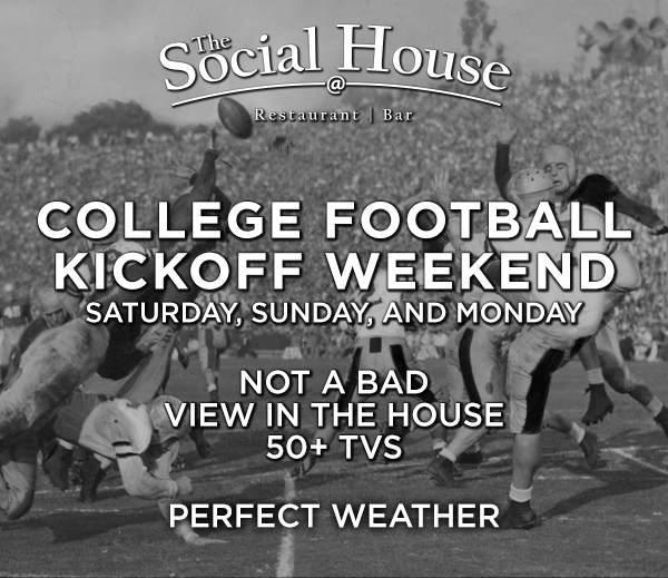 College Football Kickoff Weekend
							 See image for full details