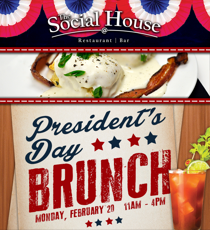 President's Day Brunch
							 See image for full details