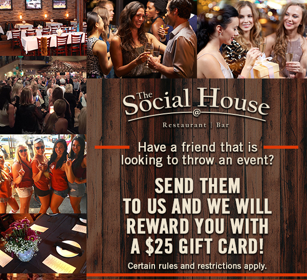 Have a friend that is looking to throw an event?
							 See image for full details