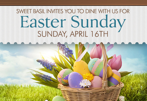 Celebrate Easter with Sweet Basil
							 See image for full details and disclaimers
