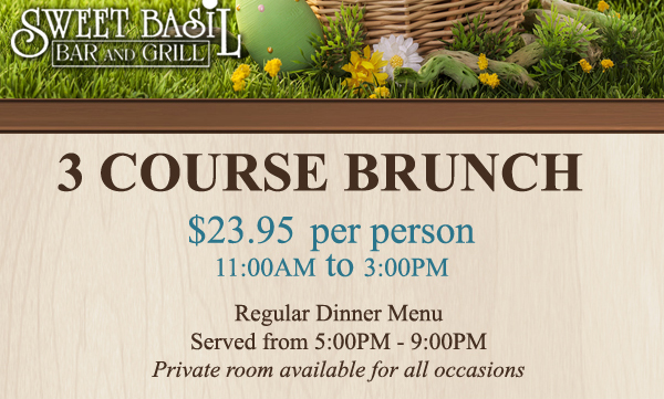 Celebrate Easter with Sweet Basil
							 See image for full details and disclaimers