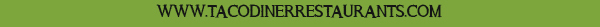 tacodinerrestaurants.com