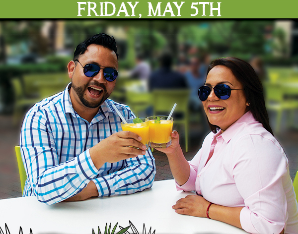 Friday, May 5th
							 See image for full details