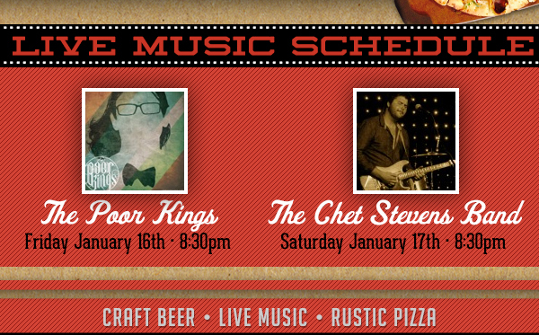Live Music Schedule
							See image for full details