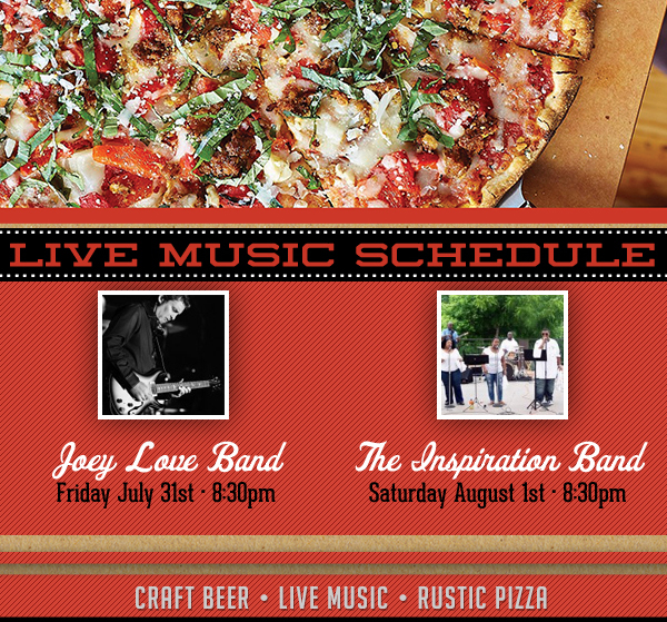 Live Music Schedule
							 See image for full details