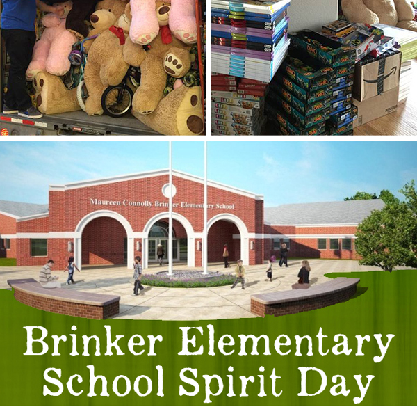 Brinker Elementary School Spirit Day
							 See image for full details
